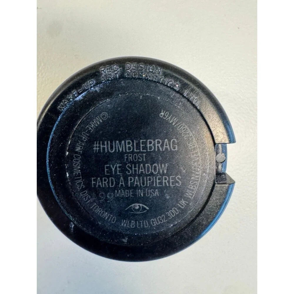 MAC Eyeshadow Humblebrag Frost Icy Metallic Lilac 1.5g/.05oz Full Size